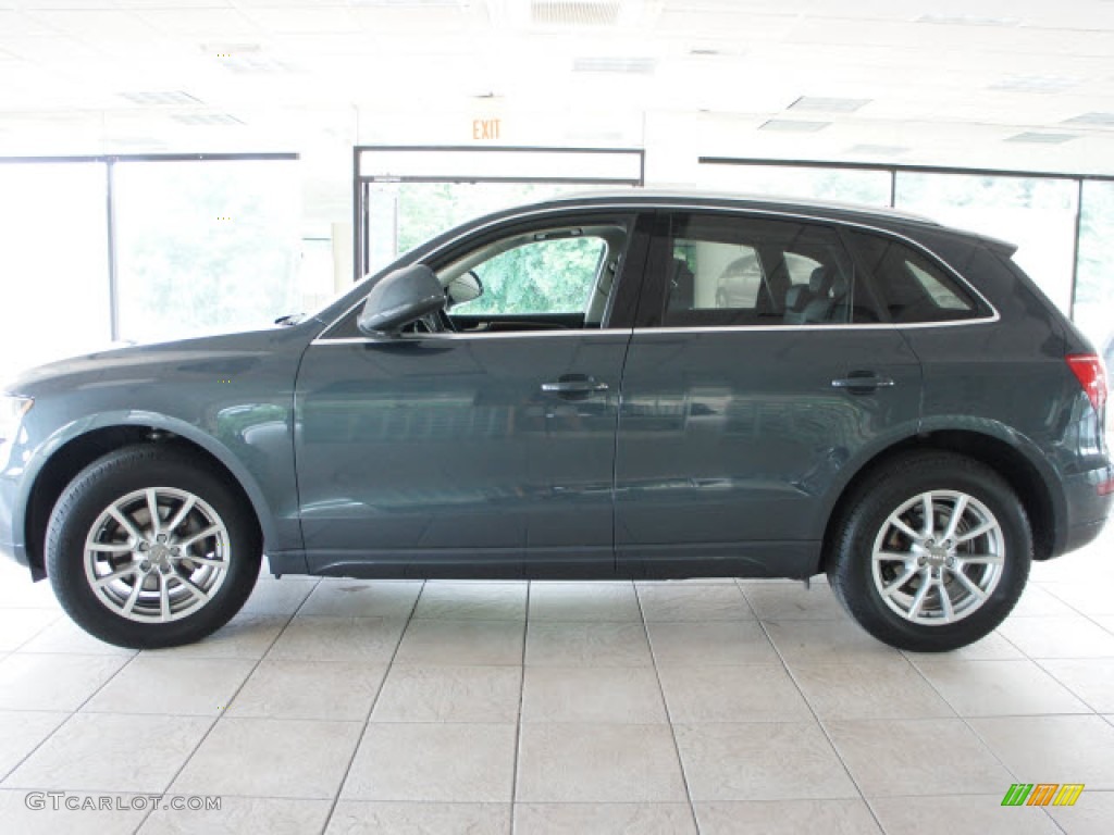 2009 Q5 3.2 Premium quattro - Meteor Gray Pearl Effect / Black photo #2