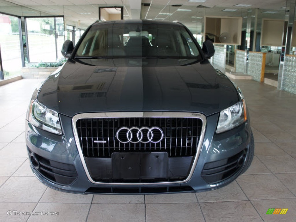 2009 Q5 3.2 Premium quattro - Meteor Gray Pearl Effect / Black photo #8