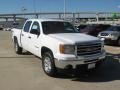 2012 Summit White GMC Sierra 1500 SLE Crew Cab 4x4  photo #8