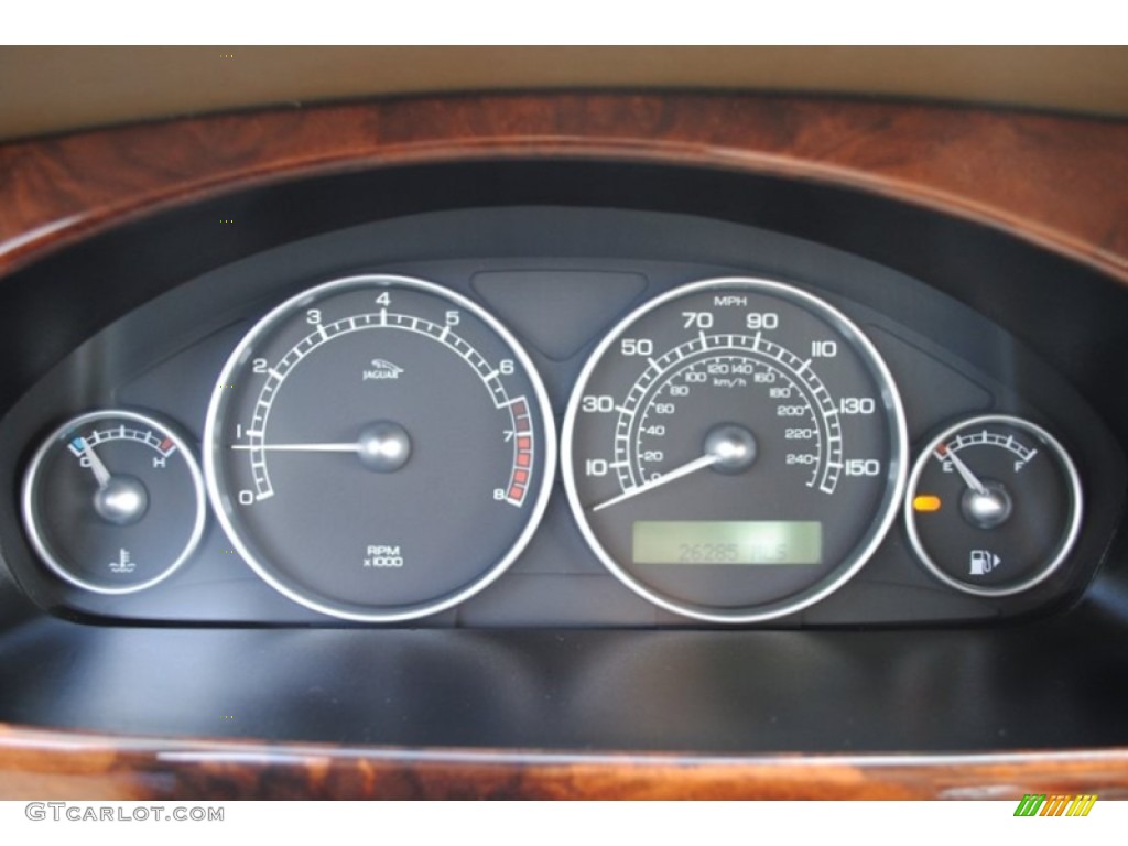 2008 Jaguar X-Type 3.0 Sedan Gauges Photos