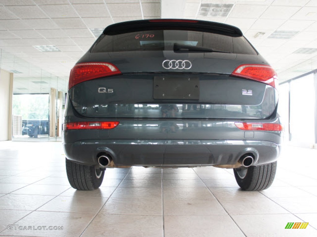 2009 Q5 3.2 Premium quattro - Meteor Gray Pearl Effect / Black photo #24