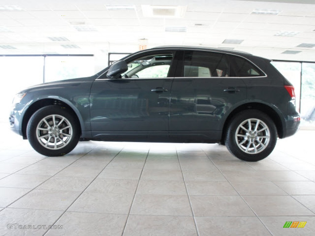 2009 Q5 3.2 Premium quattro - Meteor Gray Pearl Effect / Black photo #26