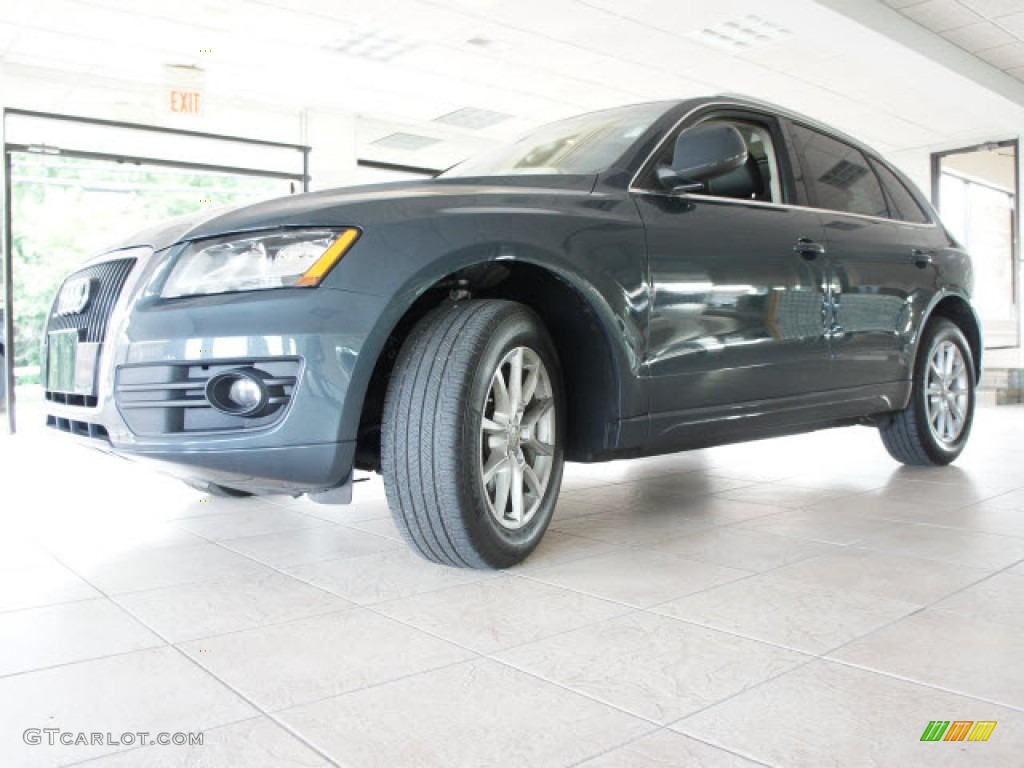 2009 Q5 3.2 Premium quattro - Meteor Gray Pearl Effect / Black photo #27