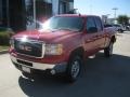 Fire Red 2011 GMC Sierra 2500HD SLE Extended Cab 4x4