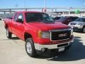 Fire Red - Sierra 2500HD SLE Extended Cab 4x4 Photo No. 7
