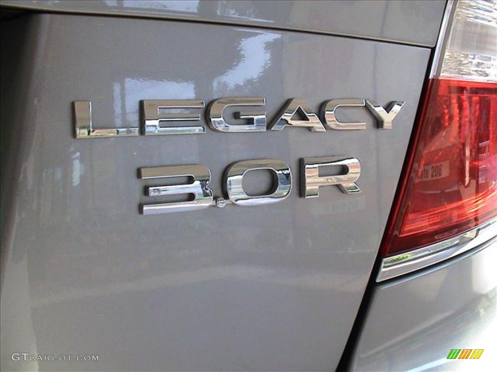 2008 Legacy 3.0R Limited - Quartz Silver Metallic / Off Black photo #4