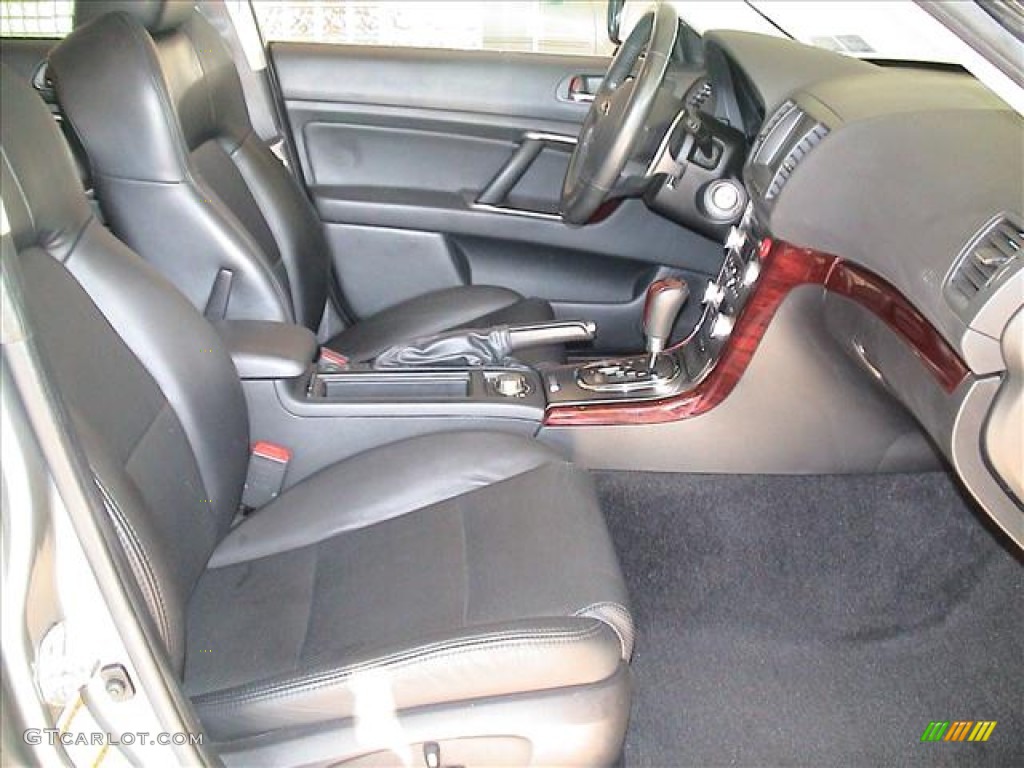Off Black Interior 2008 Subaru Legacy 3.0R Limited Photo #56132939