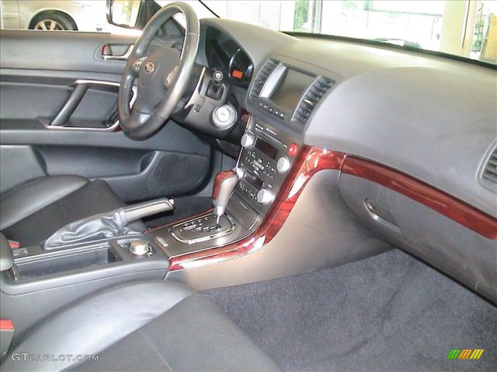 2008 Subaru Legacy 3.0R Limited Off Black Dashboard Photo #56133003