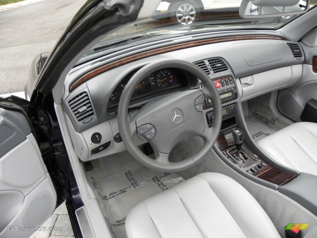 2001 Mercedes-Benz CLK 320 Cabriolet Ash Dashboard Photo #56133494