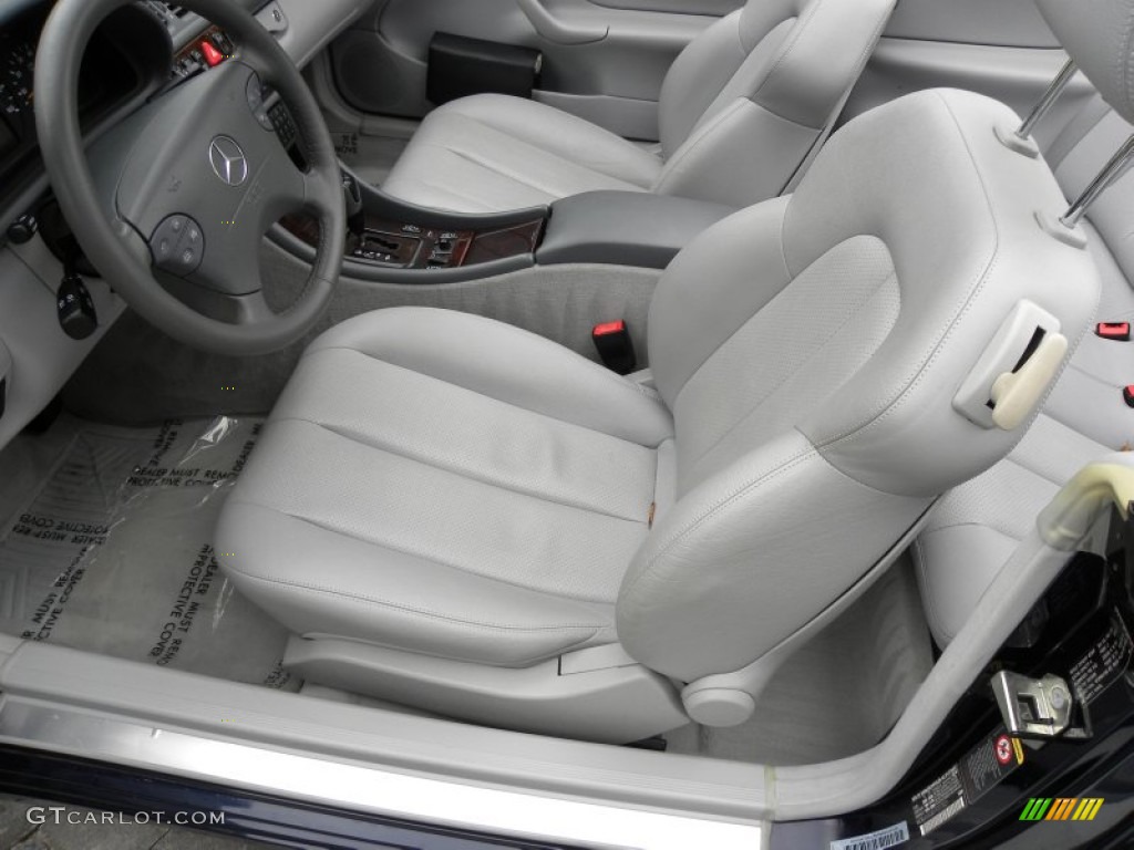 Ash Interior 2001 Mercedes-Benz CLK 320 Cabriolet Photo #56133506