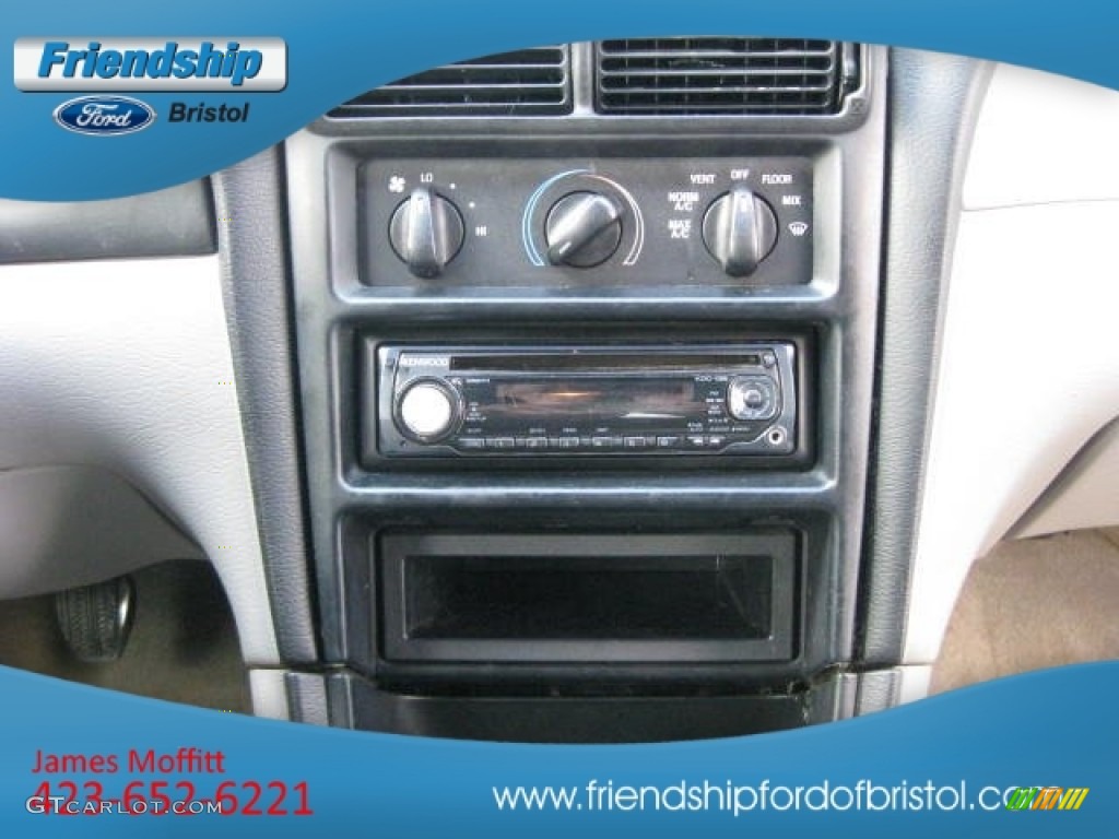 1998 Mustang V6 Coupe - Bright Atlantic Blue / Medium Graphite photo #22