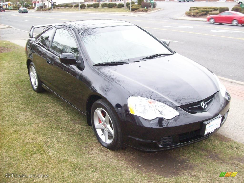 2003 RSX Type S Sports Coupe - Nighthawk Black Pearl / Ebony photo #7