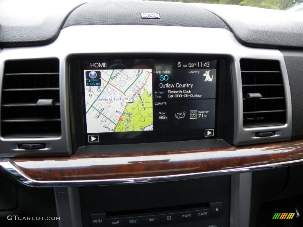 2011 MKZ FWD - Sterling Grey Metallic / Dark Charcoal photo #23