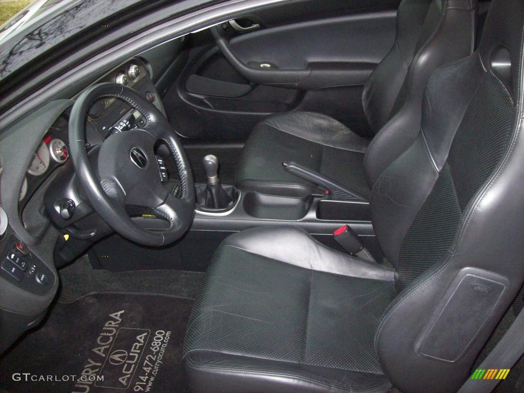 2003 RSX Type S Sports Coupe - Nighthawk Black Pearl / Ebony photo #8
