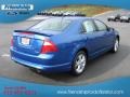 2012 Blue Flame Metallic Ford Fusion SE V6  photo #6