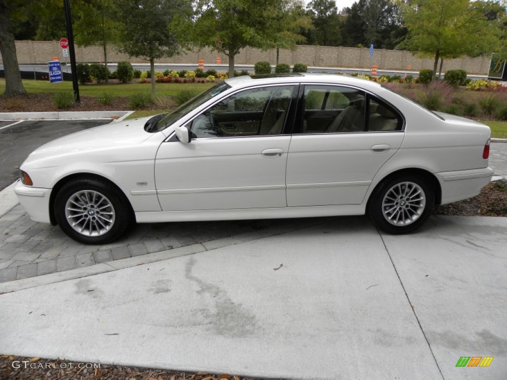 Alpine White 2003 BMW 5 Series 540i Sedan Exterior Photo #56134562