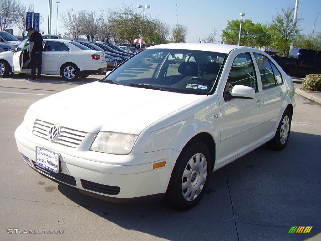 2003 Jetta GL Sedan - Campanella White / Black photo #5