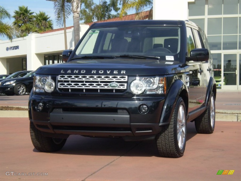 Santorini Black Metallic 2012 Land Rover LR4 HSE LUX Exterior Photo #56135615