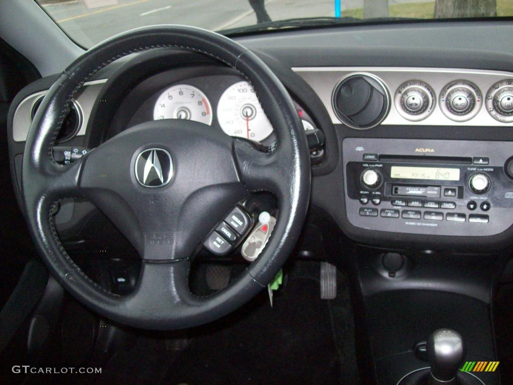 2003 RSX Type S Sports Coupe - Nighthawk Black Pearl / Ebony photo #19