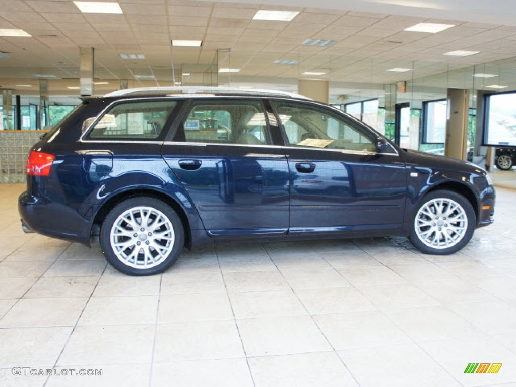 2008 A4 2.0T quattro Avant - Deep Sea Blue Pearl Effect / Beige photo #1