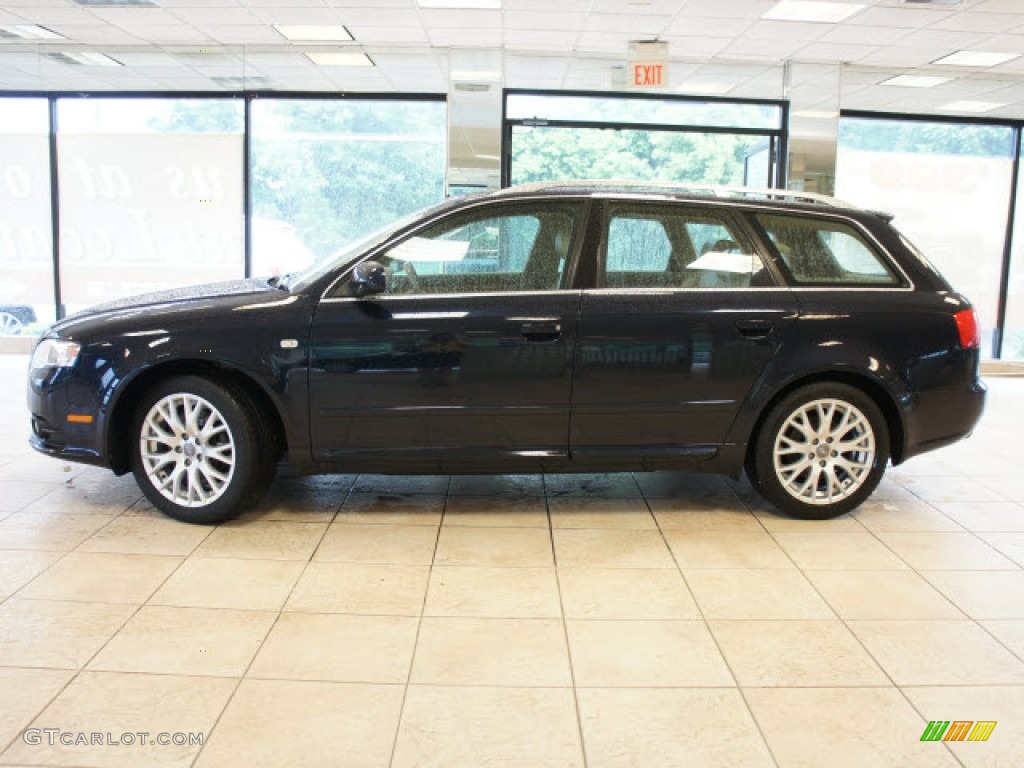 Deep Sea Blue Pearl Effect 2008 Audi A4 2.0T quattro Avant Exterior Photo #56136086