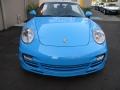 2012 Paint to Sample Bright Blue Porsche 911 Turbo S Cabriolet  photo #9