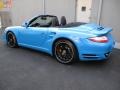 2012 Paint to Sample Bright Blue Porsche 911 Turbo S Cabriolet  photo #10