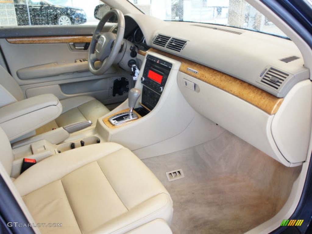 Beige Interior 2008 Audi A4 2.0T quattro Avant Photo #56136161
