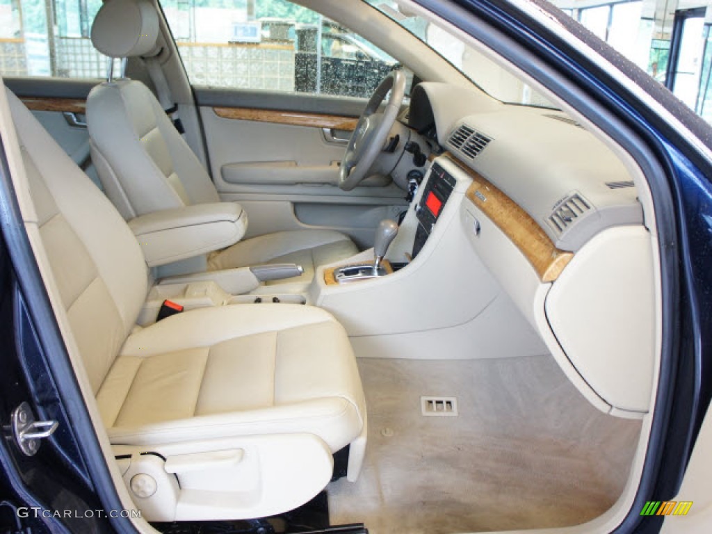 Beige Interior 2008 Audi A4 2.0T quattro Avant Photo #56136170