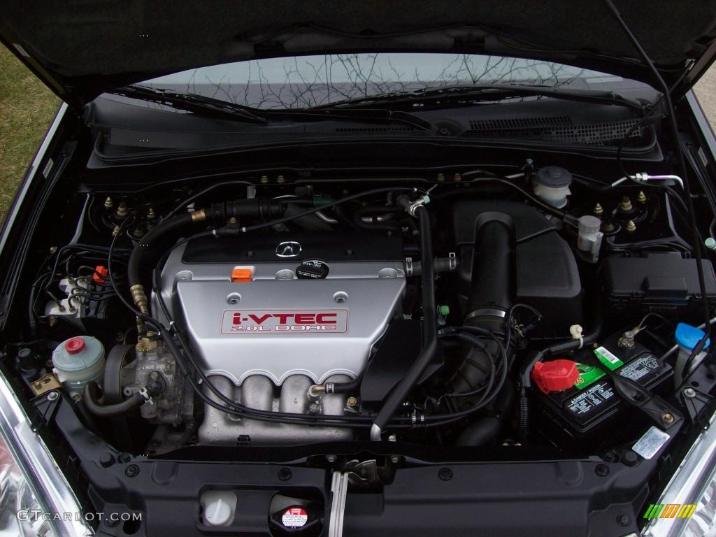 2003 RSX Type S Sports Coupe - Nighthawk Black Pearl / Ebony photo #23