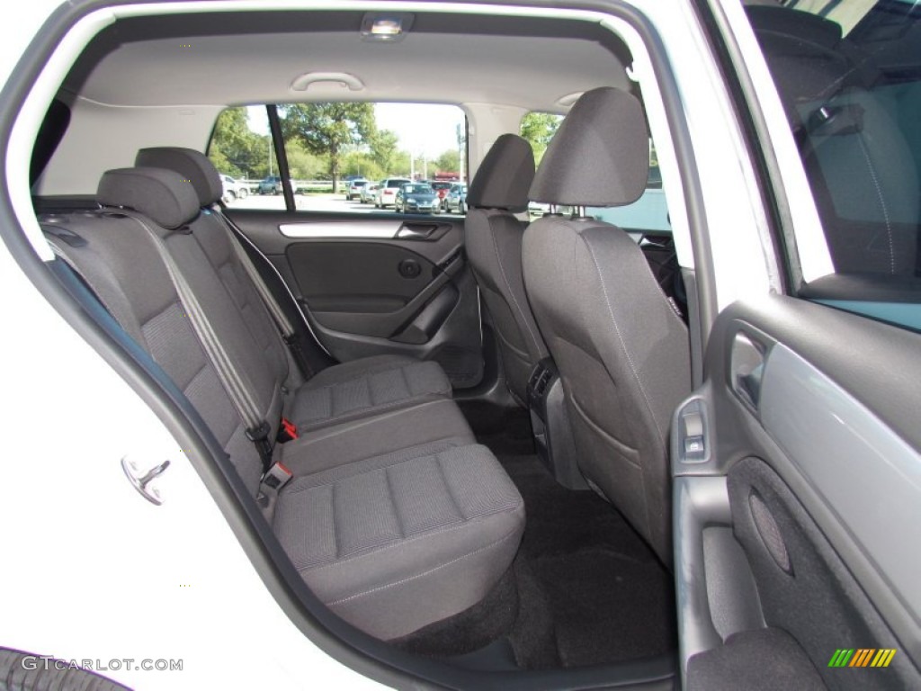 Titan Black Interior 2010 Volkswagen Golf 4 Door TDI Photo #56136632