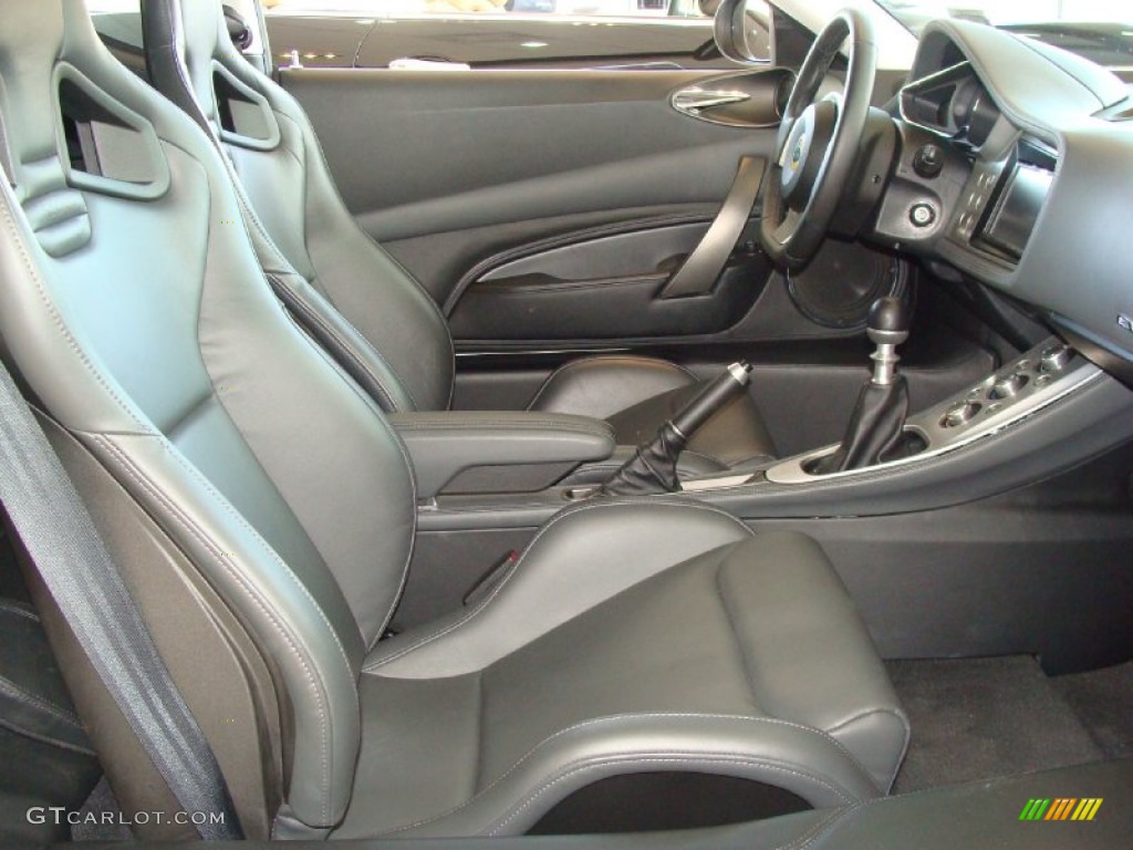 Charcoal Interior 2011 Lotus Evora Coupe Photo #56136656
