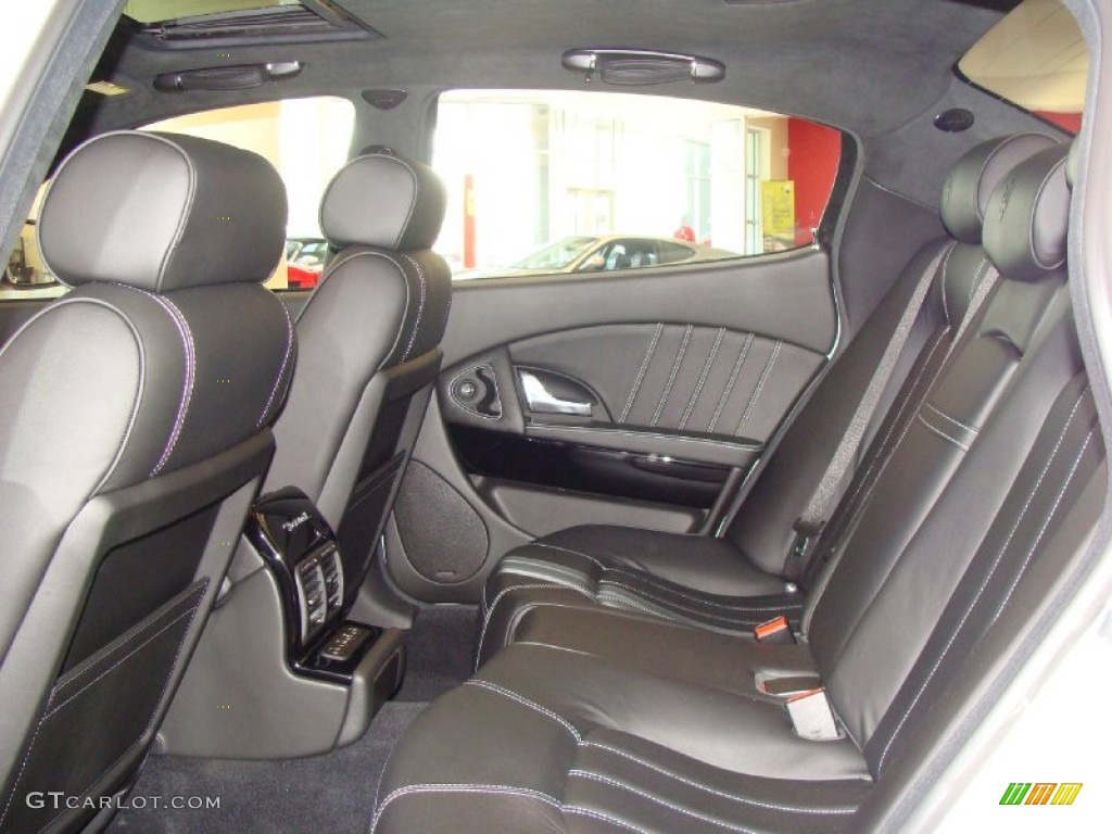 Nero Interior 2012 Maserati Quattroporte S Photo #56136983