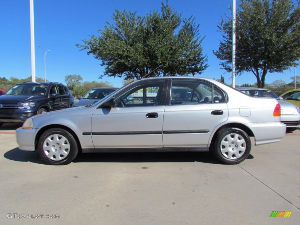 Vogue Silver Metallic 1998 Honda Civic LX Sedan Exterior Photo #56137130