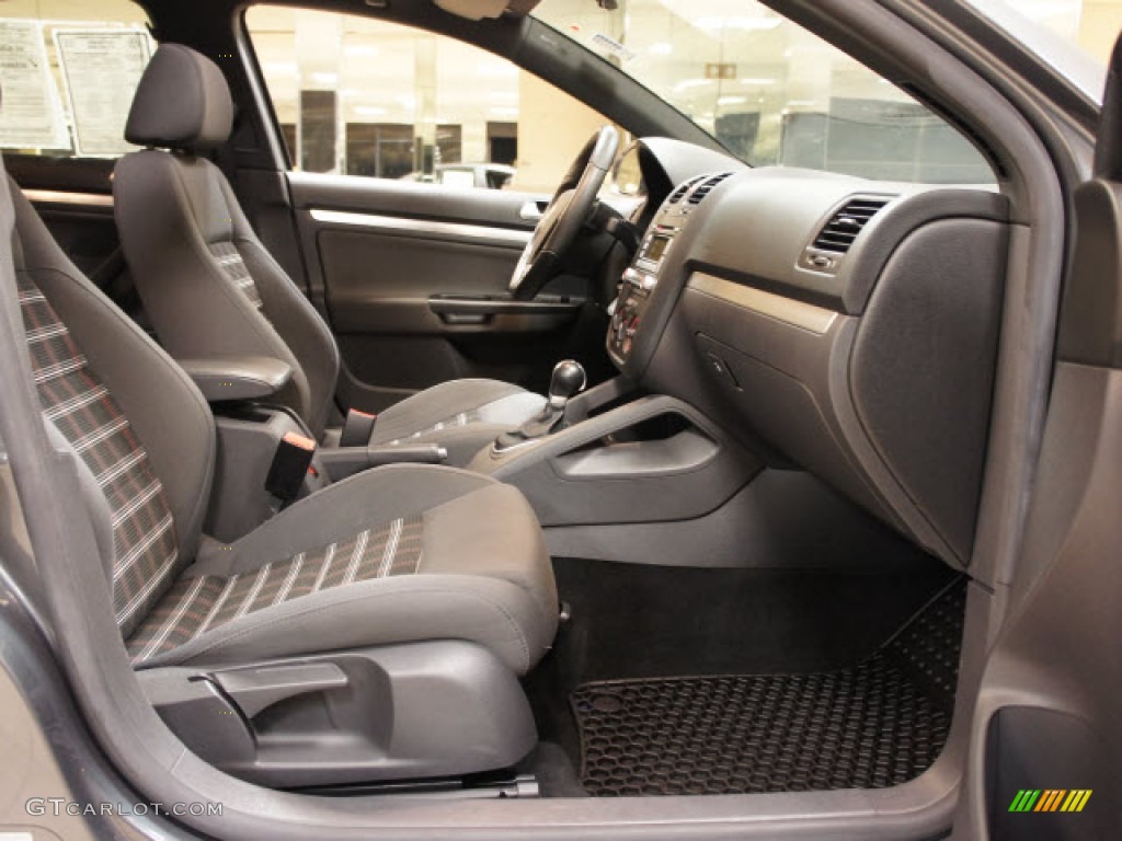 Interlagos Plaid Cloth Interior 2008 Volkswagen GLI Sedan Photo #56138150