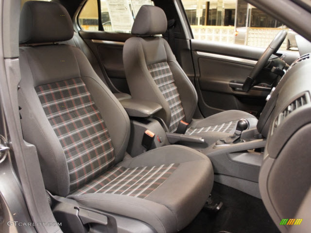 Interlagos Plaid Cloth Interior 2008 Volkswagen GLI Sedan Photo #56138168