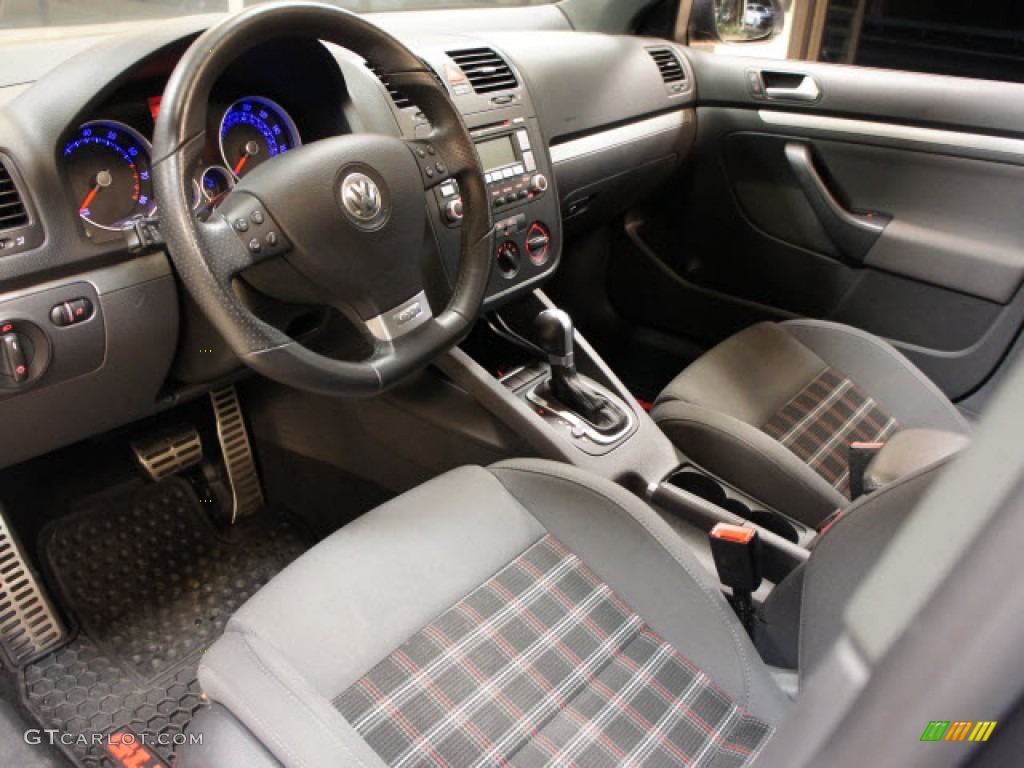 Interlagos Plaid Cloth Interior 2008 Volkswagen GLI Sedan Photo #56138192