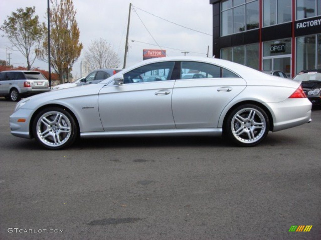 Iridium Silver Metallic 2007 Mercedes-Benz CLS 63 AMG Exterior Photo #56138213