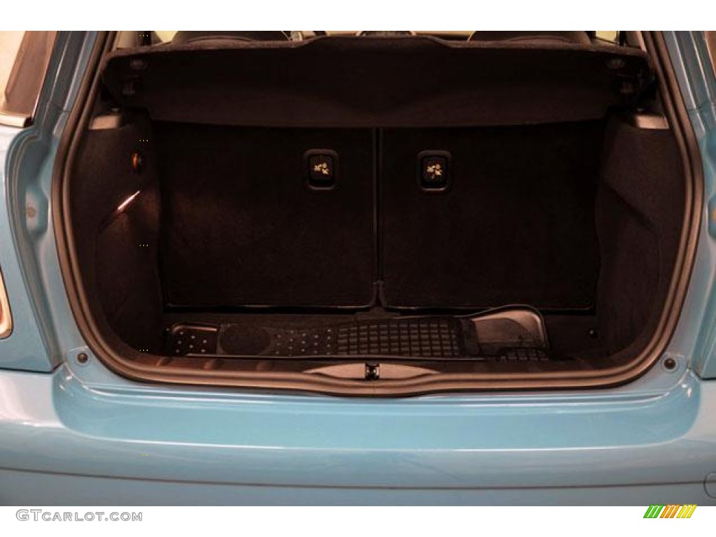 2008 Cooper Hardtop - Oxygen Blue / Lounge Carbon Black photo #5