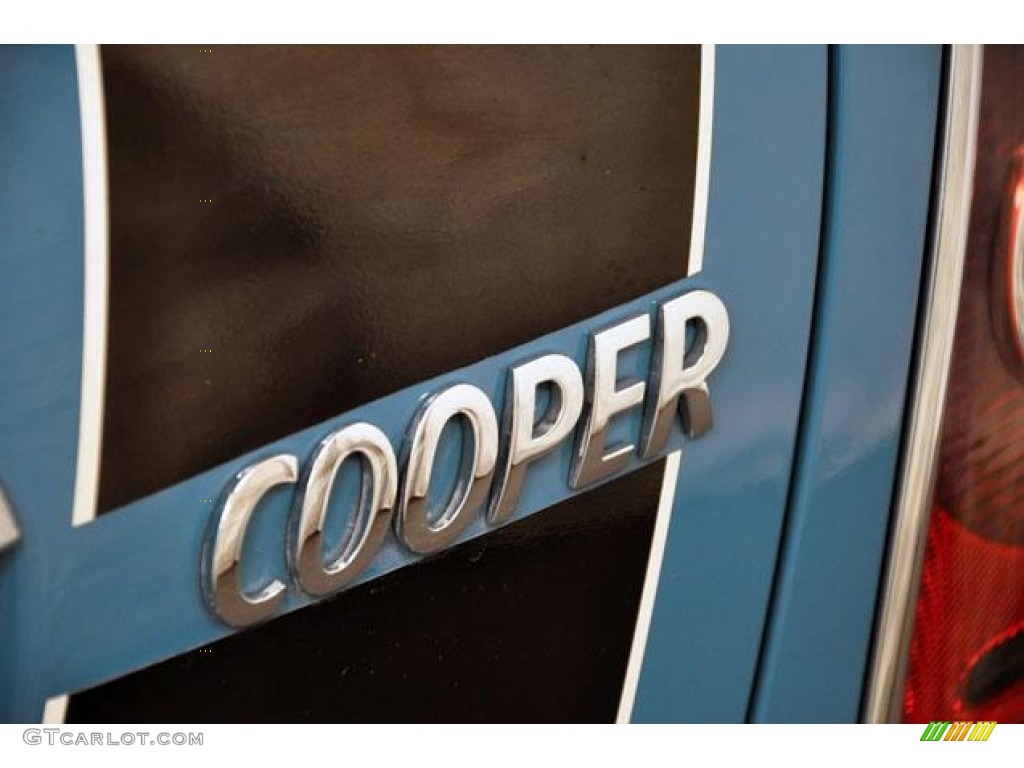 2008 Cooper Hardtop - Oxygen Blue / Lounge Carbon Black photo #7