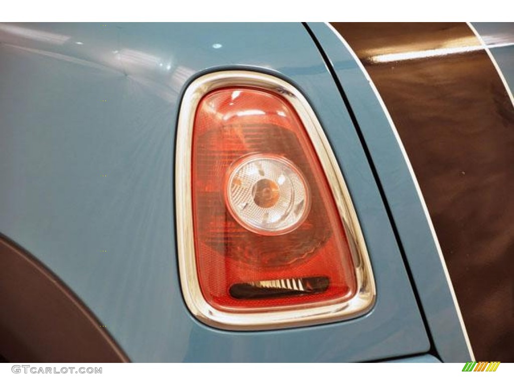 2008 Cooper Hardtop - Oxygen Blue / Lounge Carbon Black photo #8