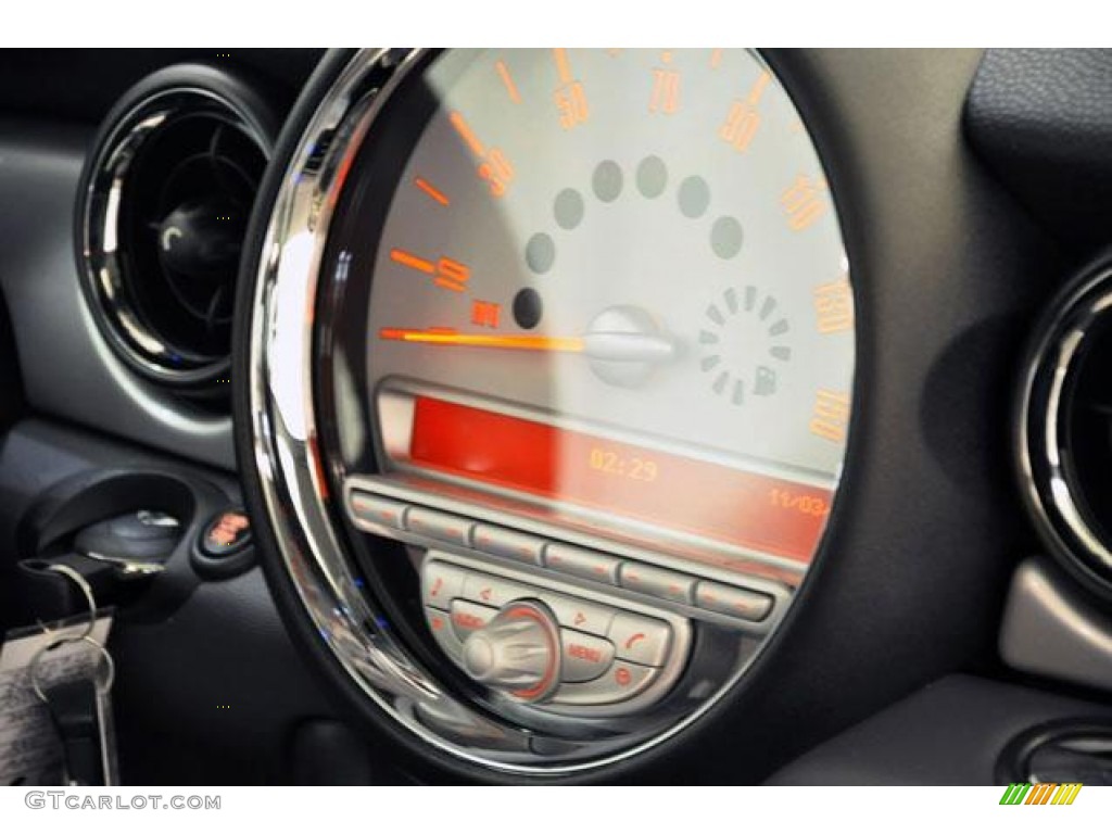 2008 Cooper Hardtop - Oxygen Blue / Lounge Carbon Black photo #31