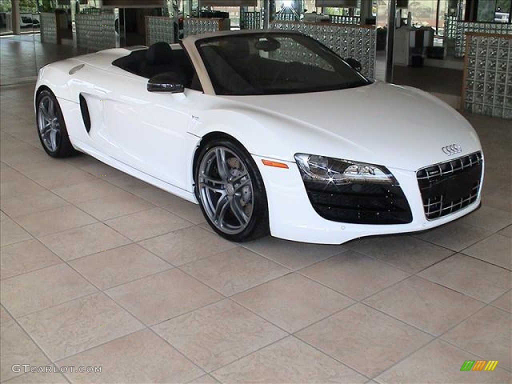 R8 Spyder White