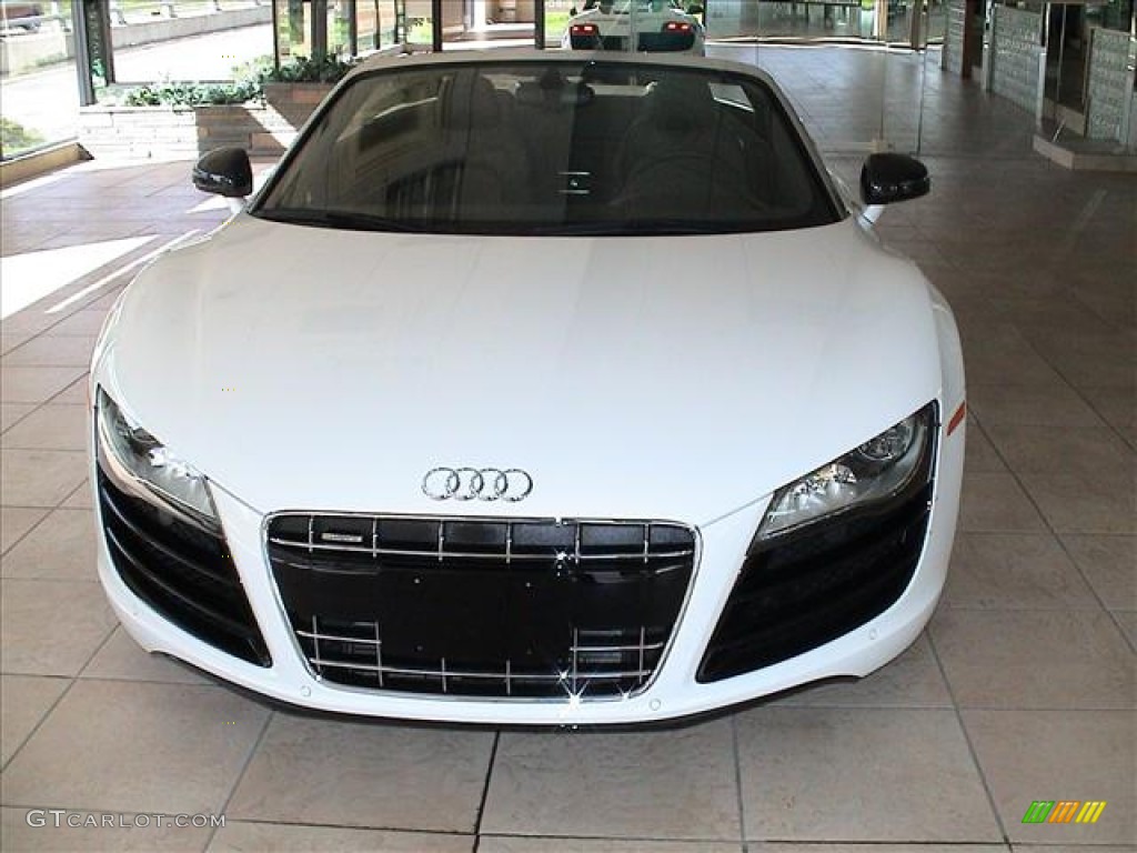 Ibis White 2012 Audi R8 Spyder 5.2 FSI quattro Exterior Photo #56138954