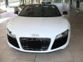Ibis White 2012 Audi R8 Spyder 5.2 FSI quattro Exterior