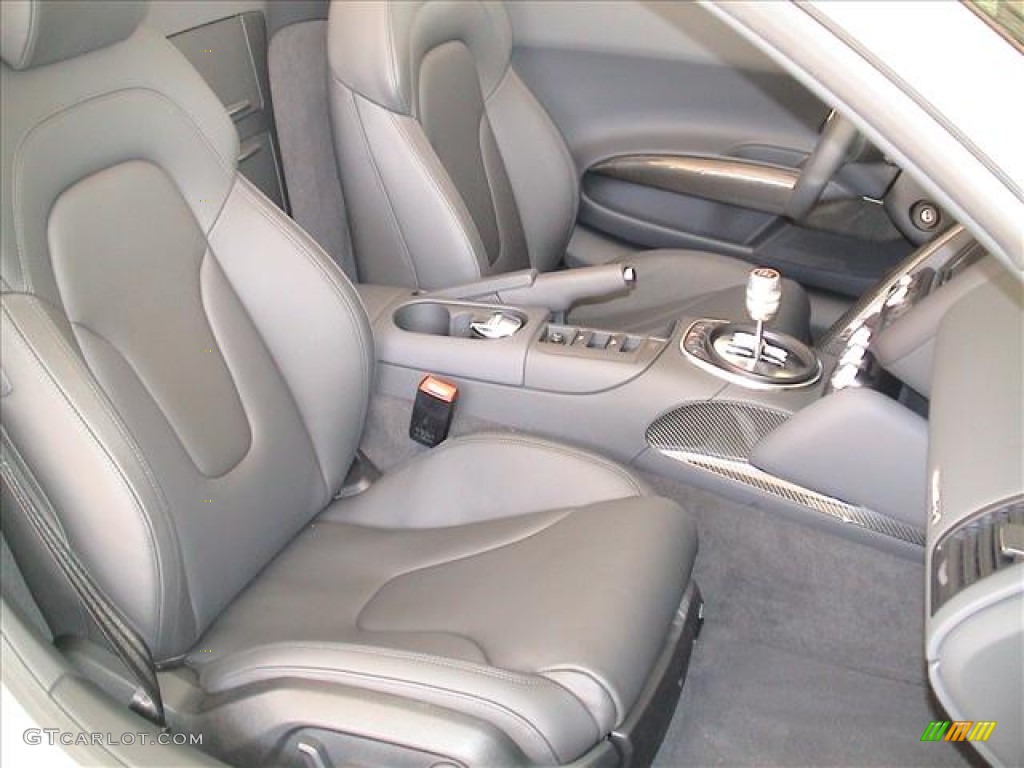 Black Interior 2012 Audi R8 Spyder 5.2 FSI quattro Photo #56138999