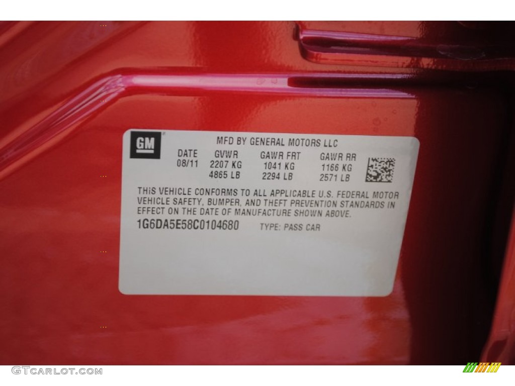 2012 CTS 3.0 Sedan - Crystal Red Tintcoat / Light Titanium/Ebony photo #11