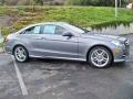 2012 Palladium Silver Metallic Mercedes-Benz E 550 Coupe  photo #2