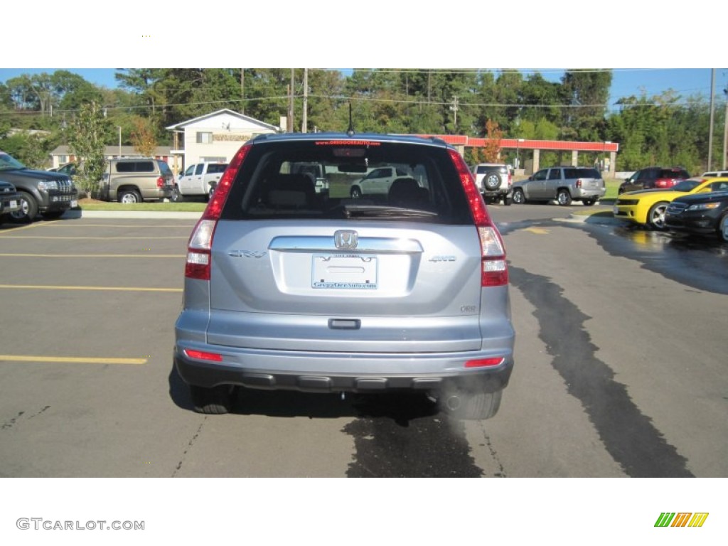 2011 CR-V EX 4WD - Glacier Blue Metallic / Gray photo #4