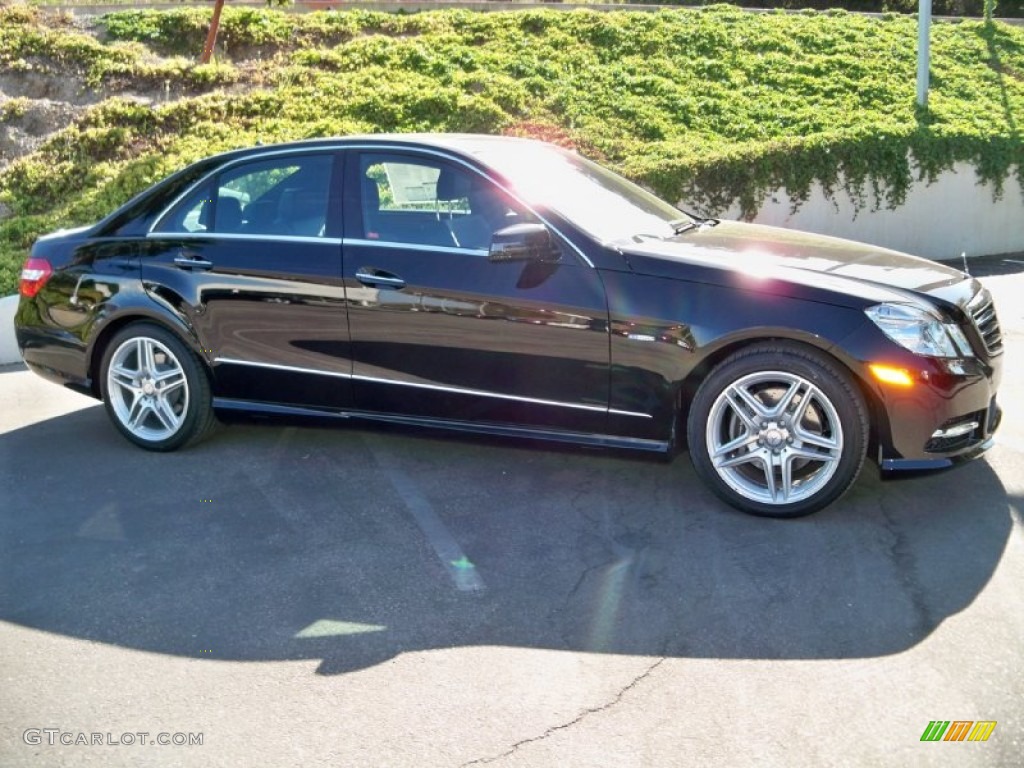 Black 2012 Mercedes-Benz E 350 Sedan Exterior Photo #56140037